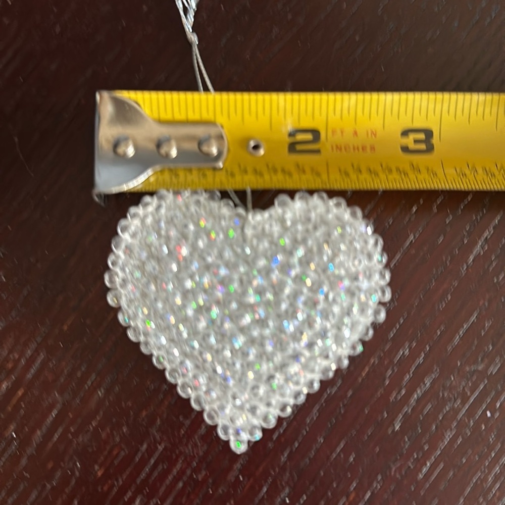 Valentine heart-shaped hanging ornament - Picture 4 of 4
